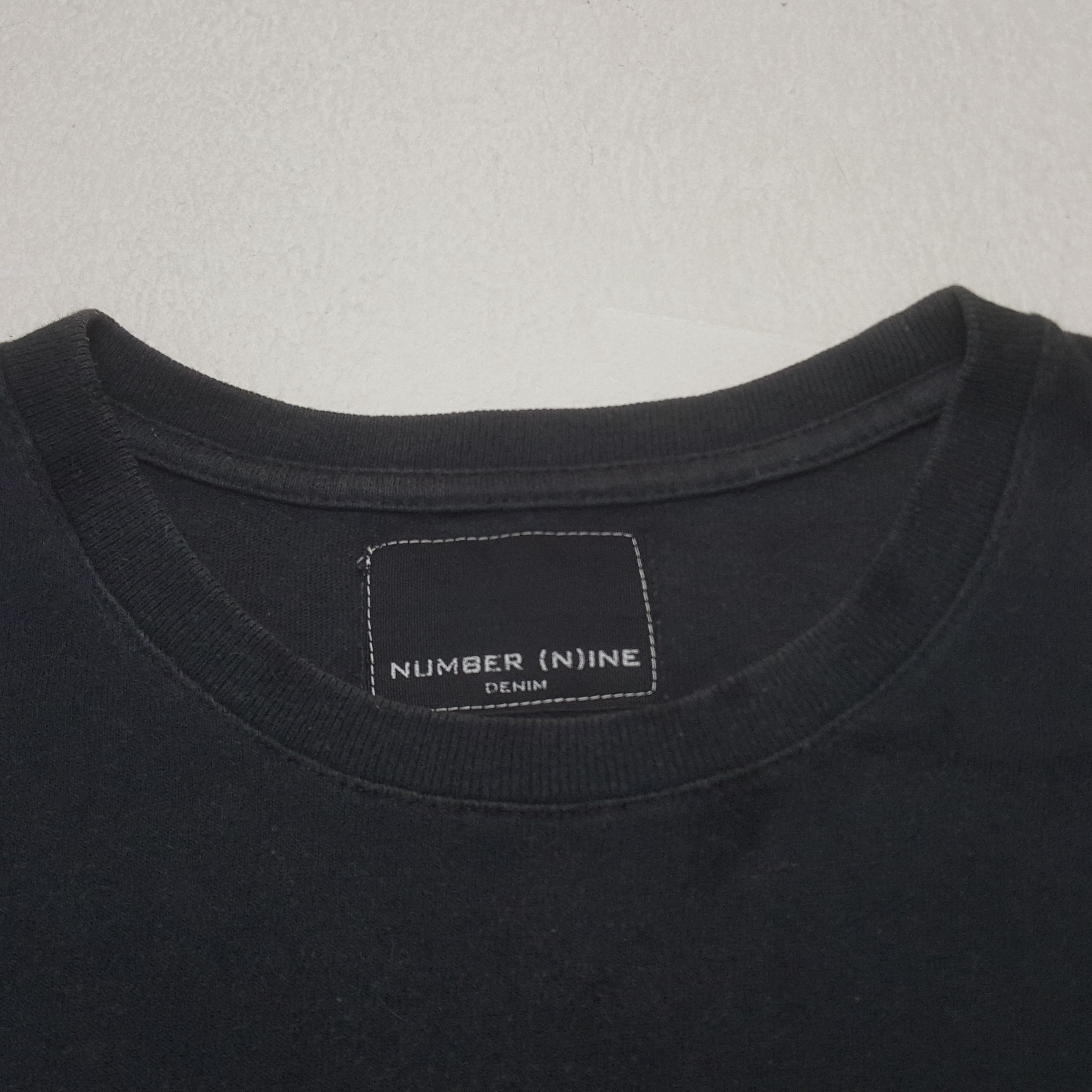 Number (N)ine × Vintage Vintage Number (N)ine Single Pocket Custom Signed Tshirt Size US S / EU 44-46 / 1 - 5 Thumbnail