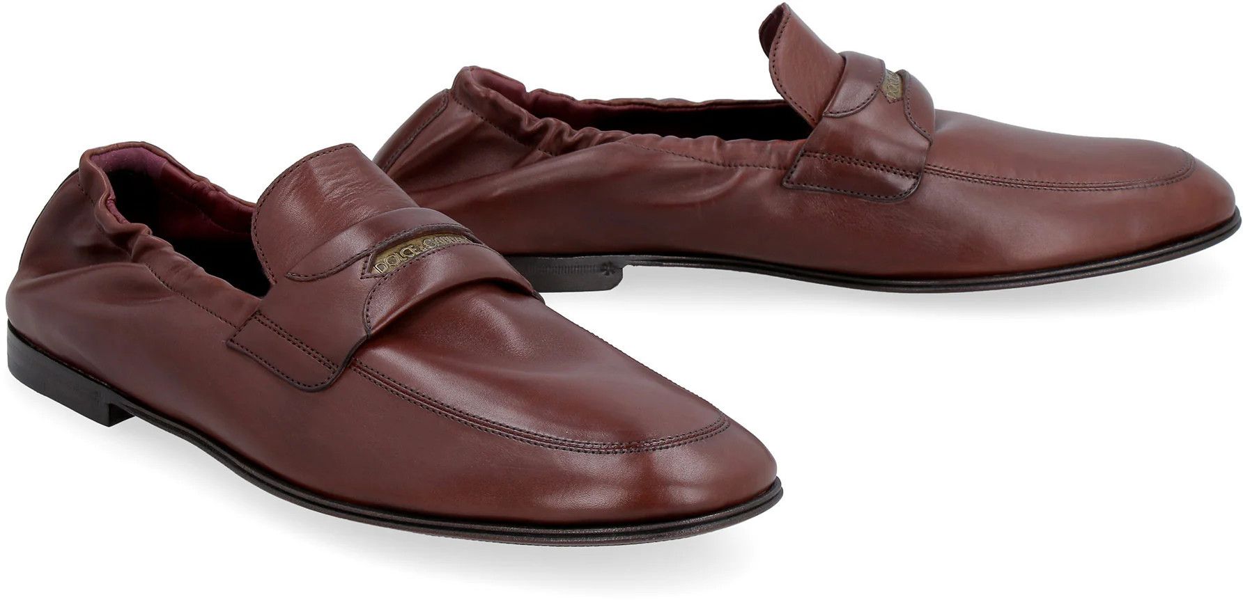 Dolce & Gabbana o1y0125 Loafers in Brown Size US 7 / EU 40 - 2 Thumbnail