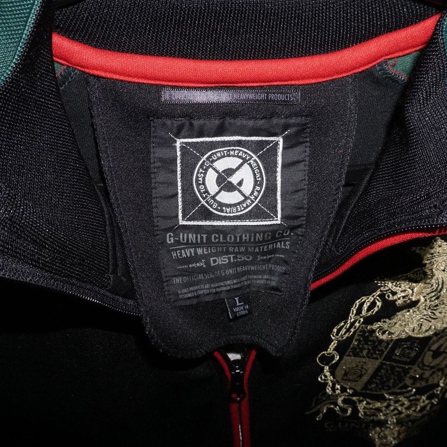 G-Unit Large - Vintage Y2K G-Unit 50 Cent zip up 00s track jacket Size US L / EU 52-54 / 3 - 3 Thumbnail