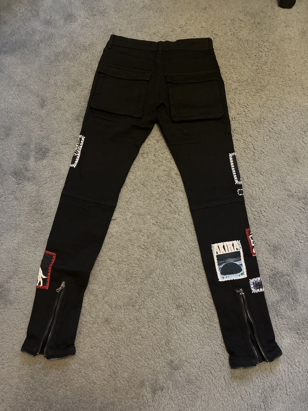 City Morgue × Missing Since Thursday Missing Since Thursday Bosozoku Denim Black Size US 30 / EU 46 - 4 Thumbnail