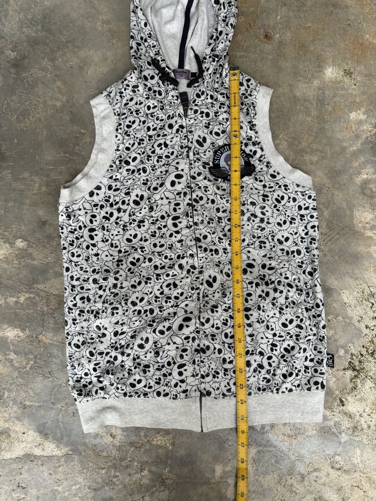 Hysteric Glamour Y2k Bebe Urban Casual Selection Skull Vest Hoodie Size US M / EU 48-50 / 2 - 16 Thumbnail