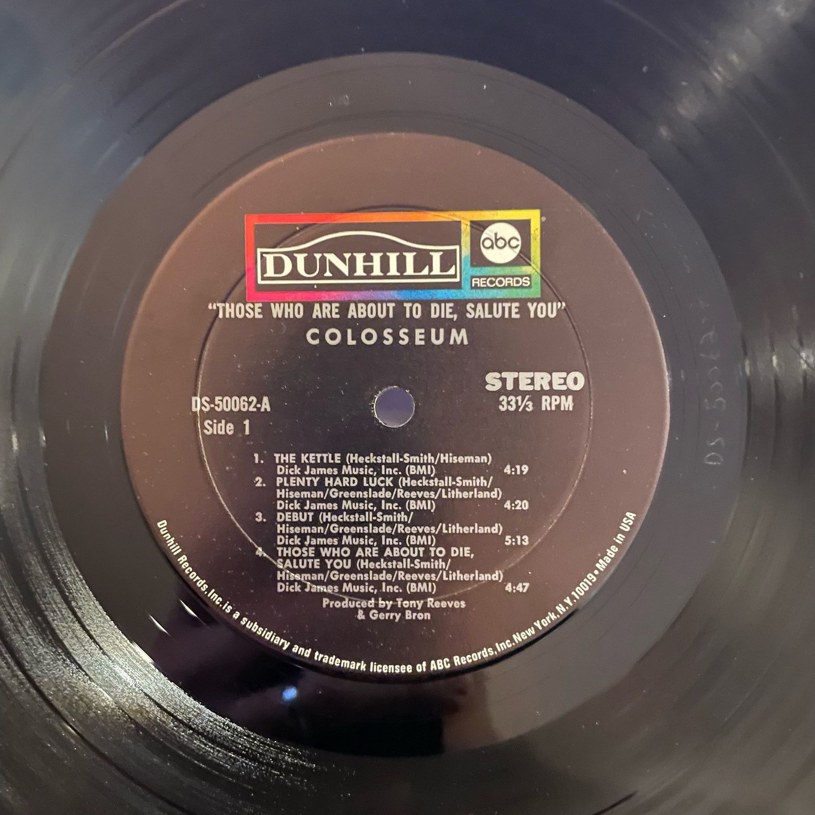Other Colosseum - Those Who Are About To Die Salute You LP vinyl Size ONE SIZE - 3 Thumbnail