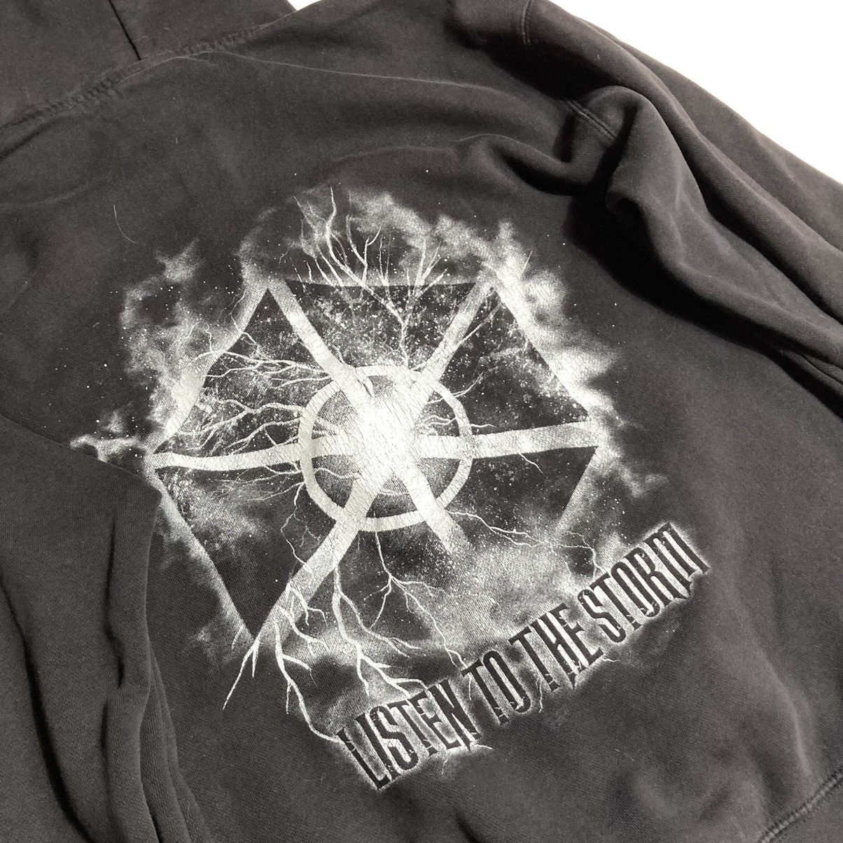 Band Tees vintage serious black power metal rock band hoodie Size US L / EU 52-54 / 3 - 7 Thumbnail