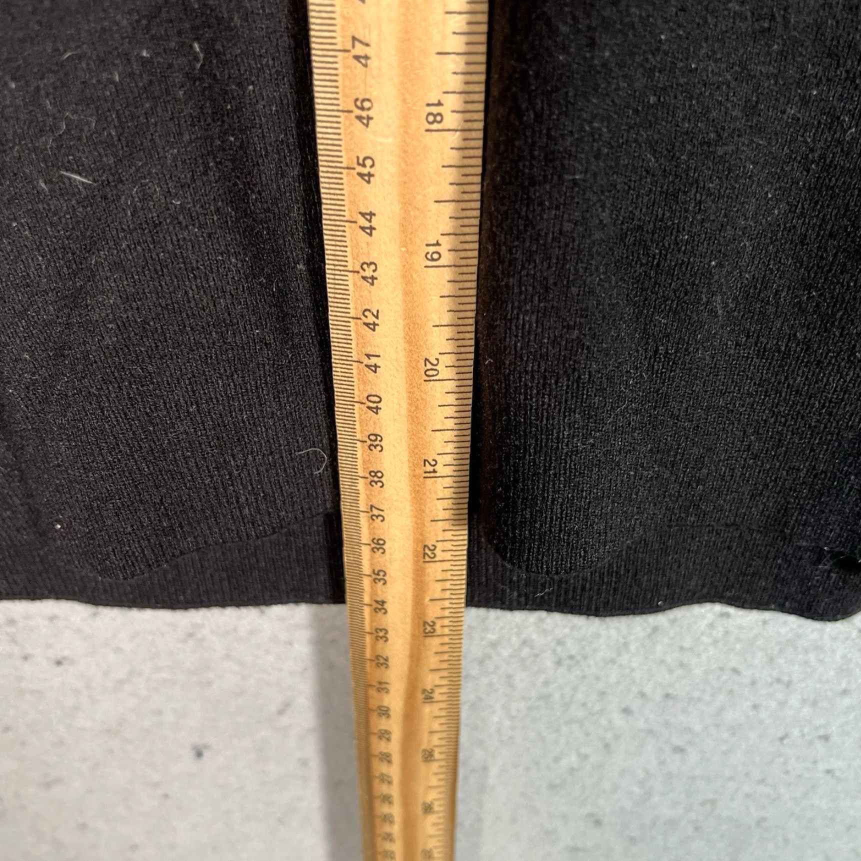 Mango Mango V Neck Knit Sweater Top Womens XS Black Pullover Long Sleeve MNG Size Size XS / US 0-2 / IT 36-38 - 3 Thumbnail