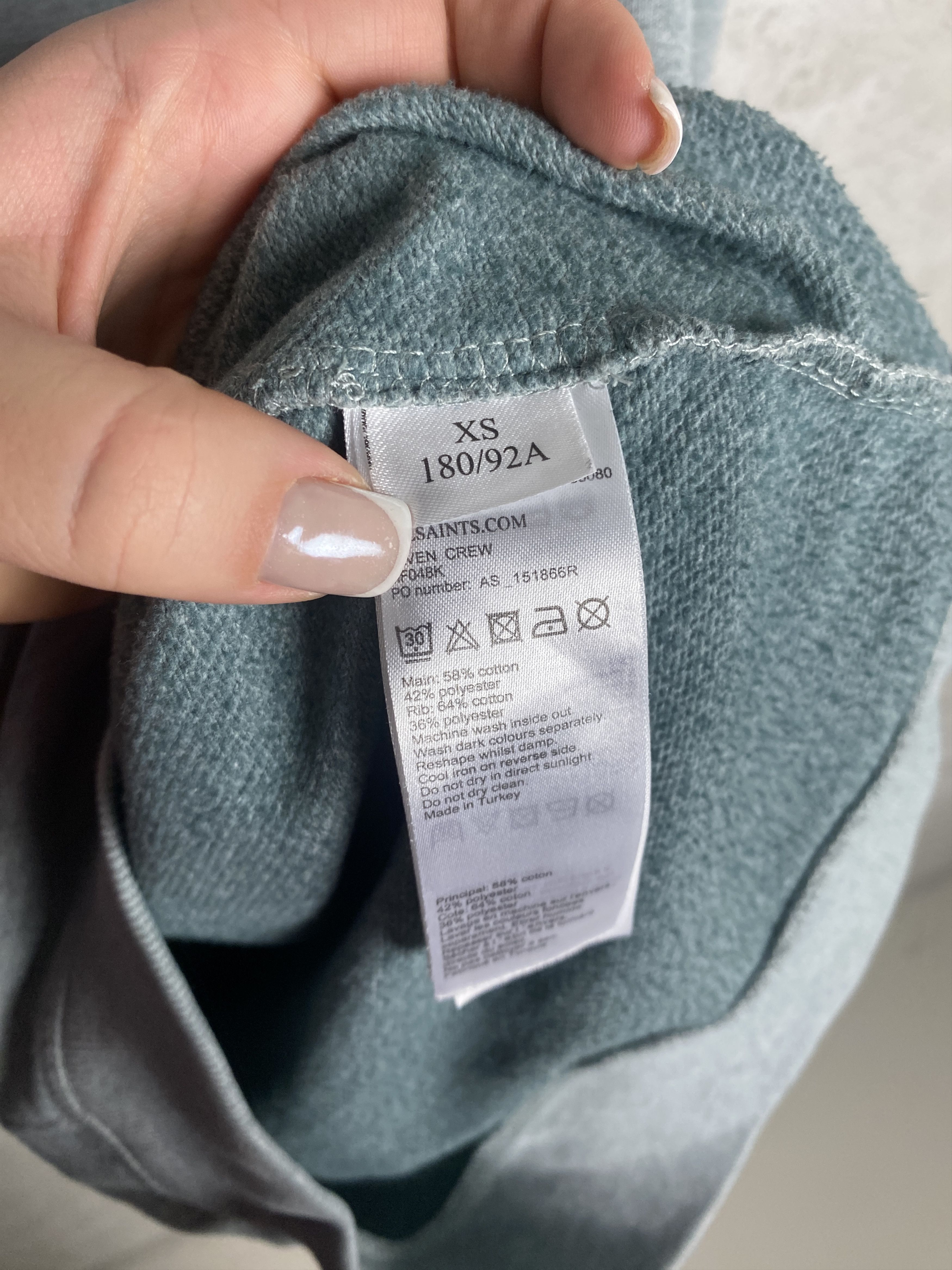 Allsaints Allsaints Raven Crew small logo casual Size US XS / EU 42 / 0 - 4 Thumbnail