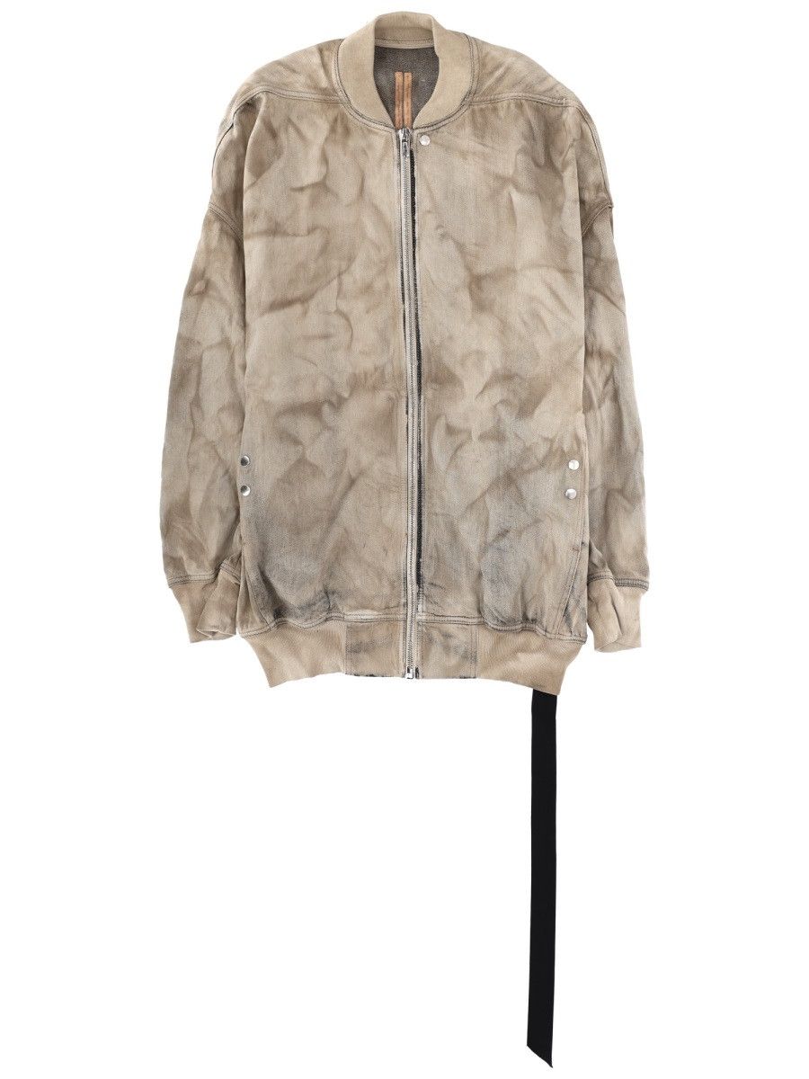 Rick Owens Drkshdw RICK OWENS DRKSHDW BOMBER "JUMBO FLIGHT" - BEIGE Size US L / EU 52-54 / 3 - 1 Thumbnail