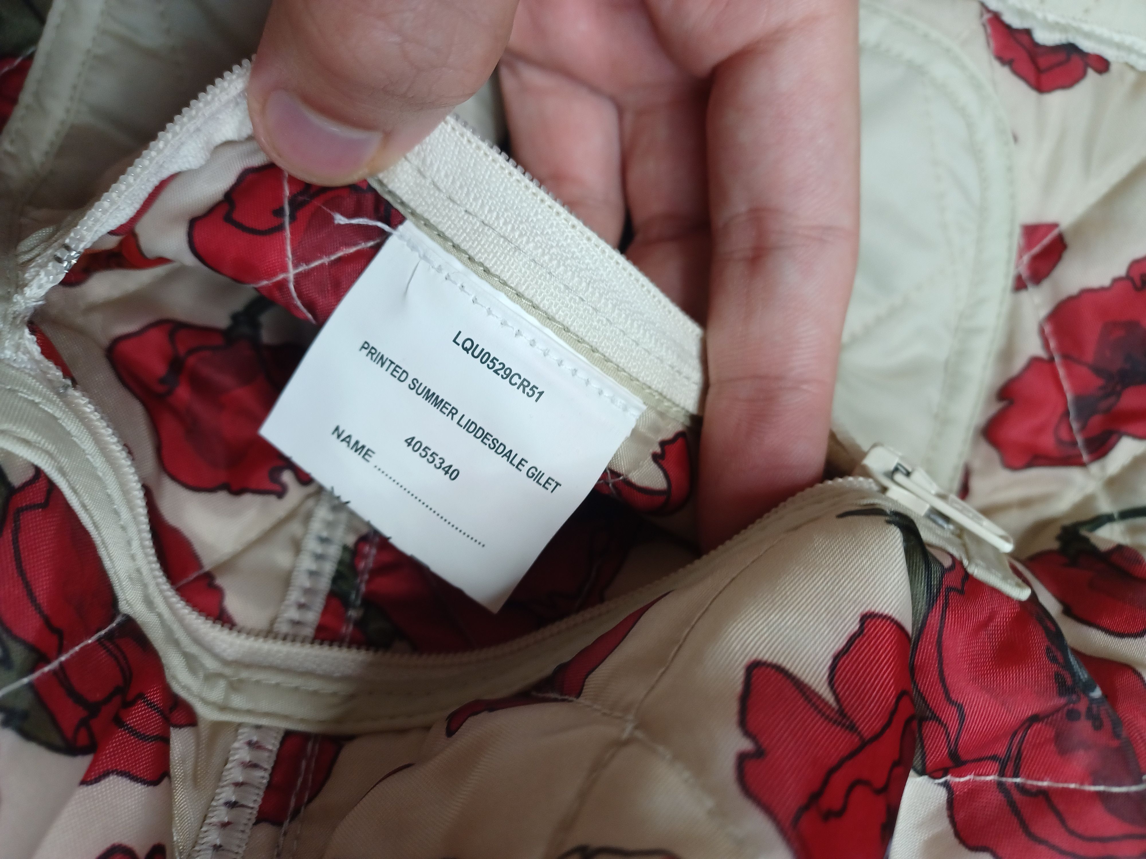 Barbour Barbour Printed Summer Liddesdale Gilet Size XL / US 12-14 / IT 48-50 - 6 Thumbnail