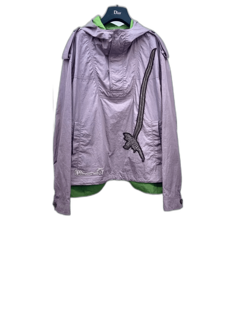 Dior Dior Purple Windbreaker Jacket for Sale-yf Size US L / EU 52-54 / 3 - 1 Thumbnail
