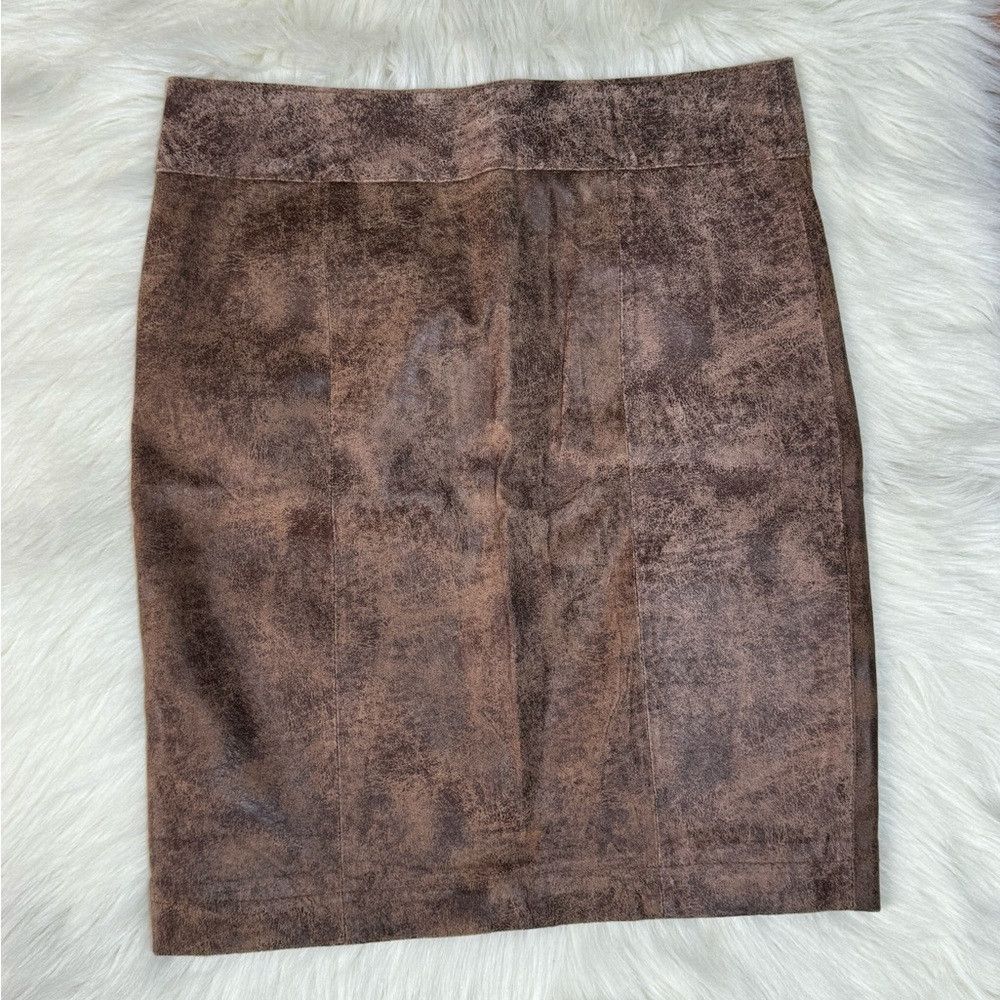 Other Arden B Genuine leather Pencil Front Zipper adjustable Sli Size 25" / US 0 / IT 36 - 3 Thumbnail