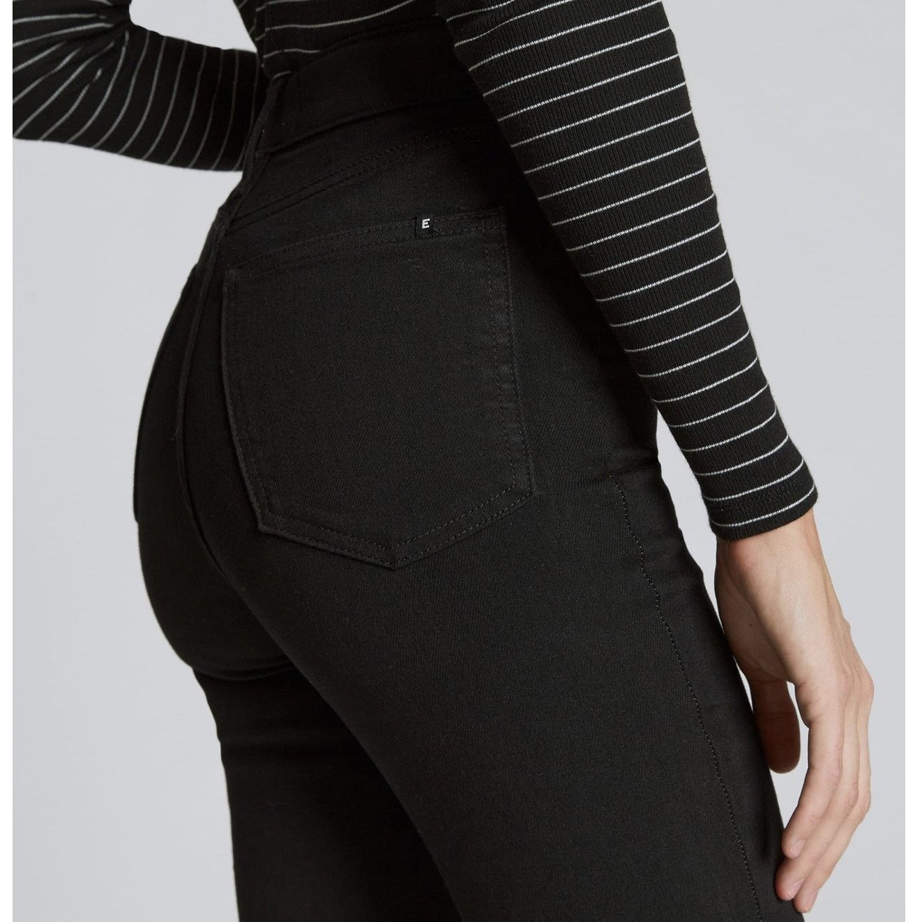 Everlane NWT Everlane Way-High Crop Skinny Jeans Sz. 27x26.50 Black Size 27" / US 4 / IT 40 - 8 Thumbnail