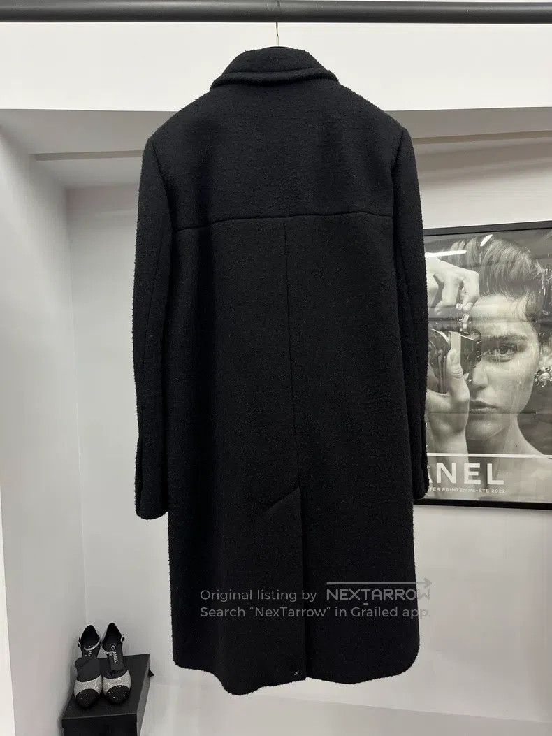 Chanel Chanel Kangpeng Street Series Black Heavy Industry Coat Size XXS / US 00 / IT 34 - 3 Thumbnail