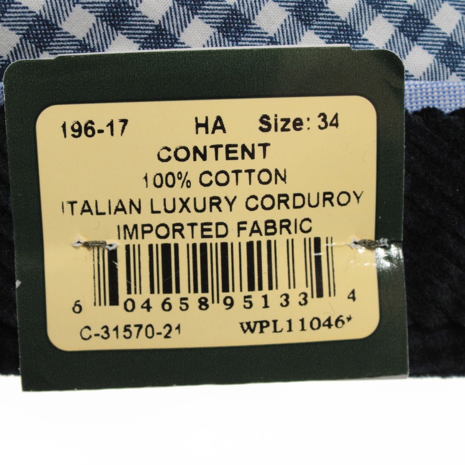 Berle Berle New with tags Chino Size 34 US In Blue Size US 34 / EU 50 - 4 Thumbnail