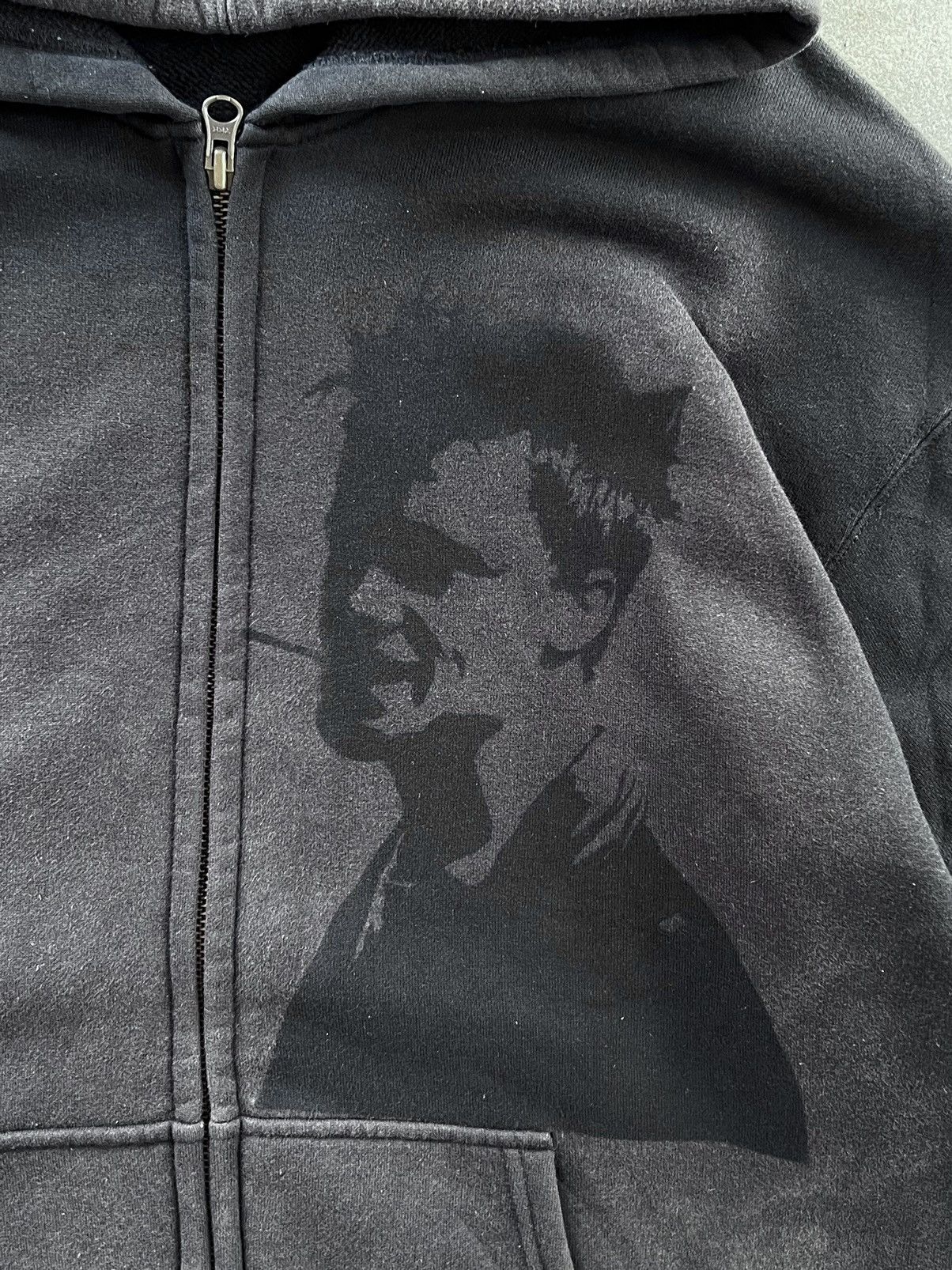 Vintage Faded Black Tyler Durden Hoodie Inspired of Flight Club Size US M / EU 48-50 / 2 - 5 Thumbnail
