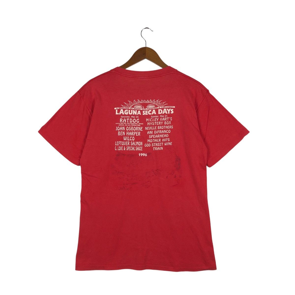 Vintage GRATEFUL DEAD Laguna Seca Days Vintage T-Shirt Size US L / EU 52-54 / 3 - 4 Thumbnail