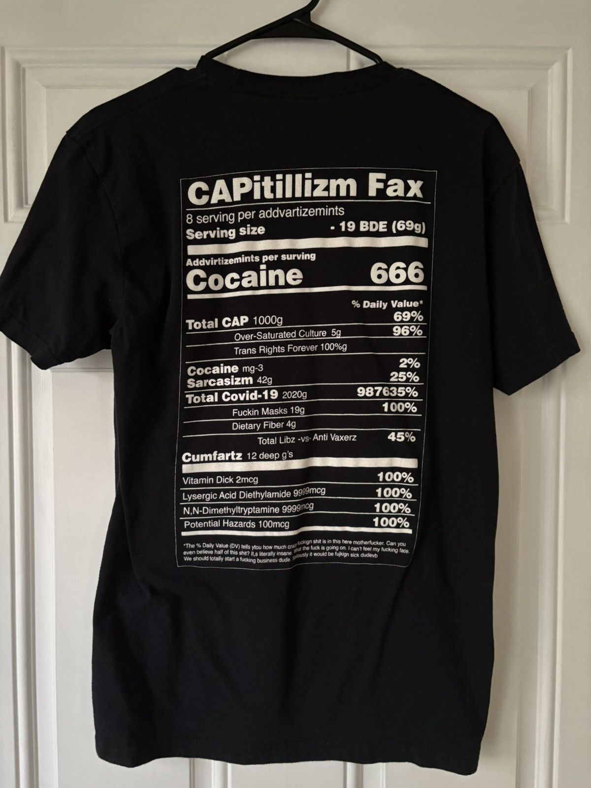 Other Cocaine Capitalism Tee Size US M / EU 48-50 / 2 - 2 Thumbnail