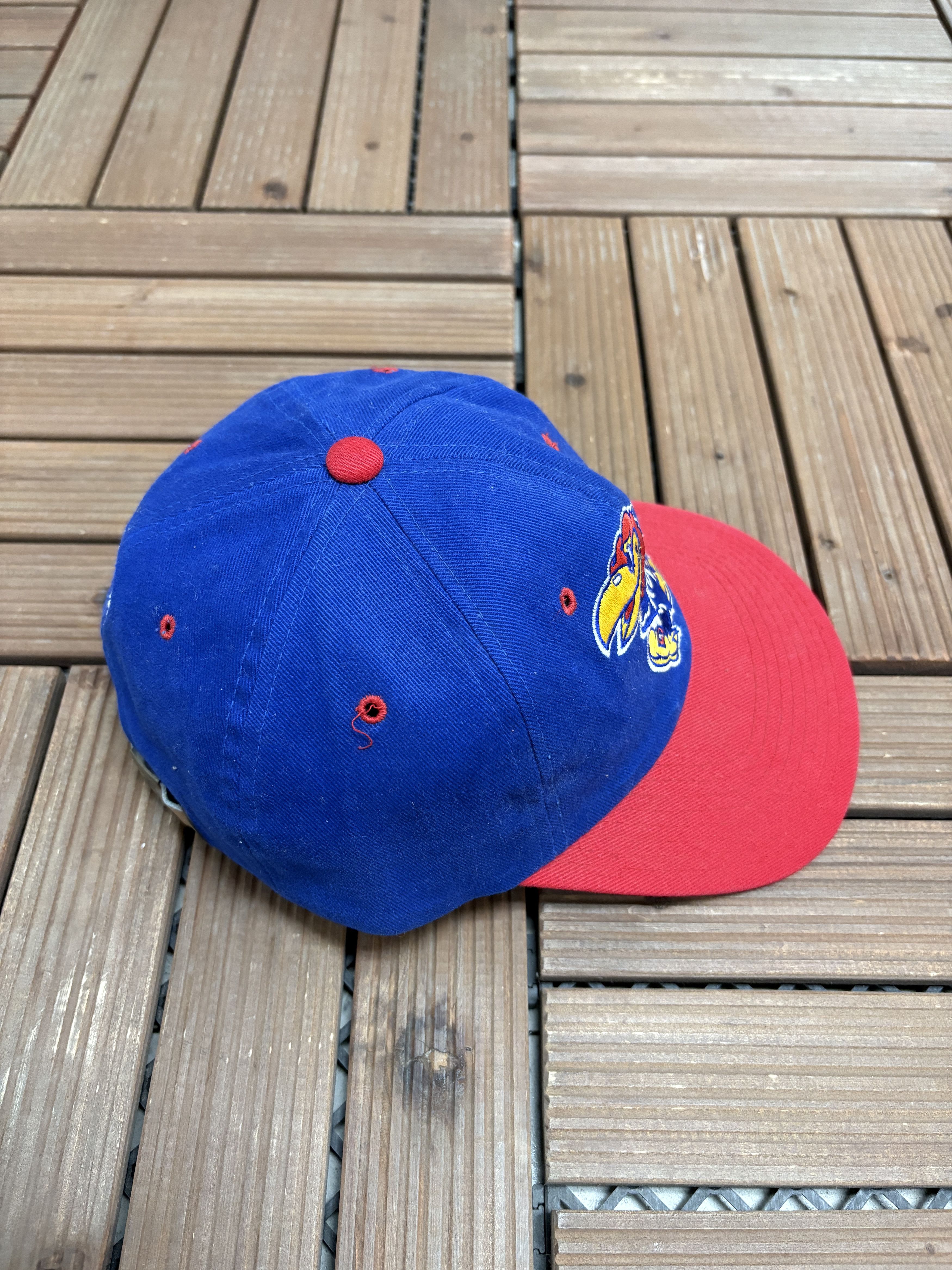 Starter Kansas Jayhawks Embroidered Vintage Starter Hat Cap Size ONE SIZE - 4 Thumbnail