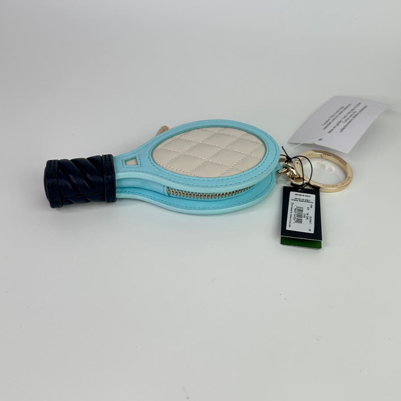 Kate Spade Kate Spade Grand 3D Tennis Racquet Bag Charm & Card holder Size ONE SIZE - 3 Thumbnail