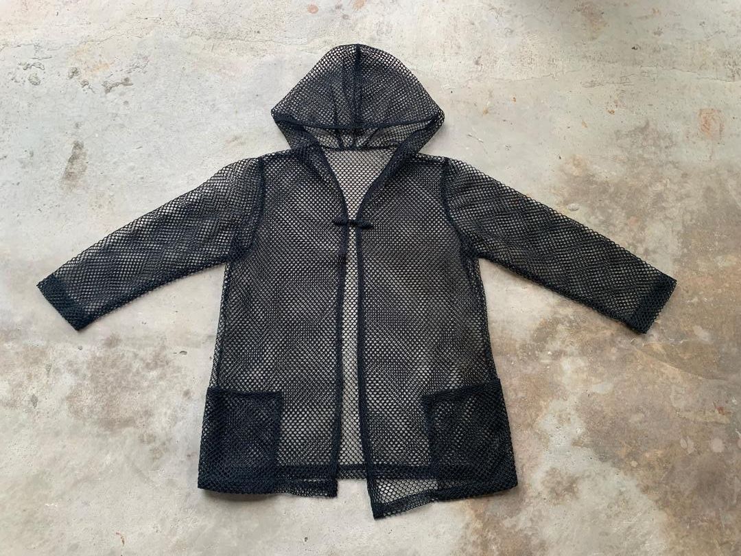 Japanese Brand SEE Through Cardigan Hoodie Unbrand Size M / US 6-8 / IT 42-44 - 3 Thumbnail