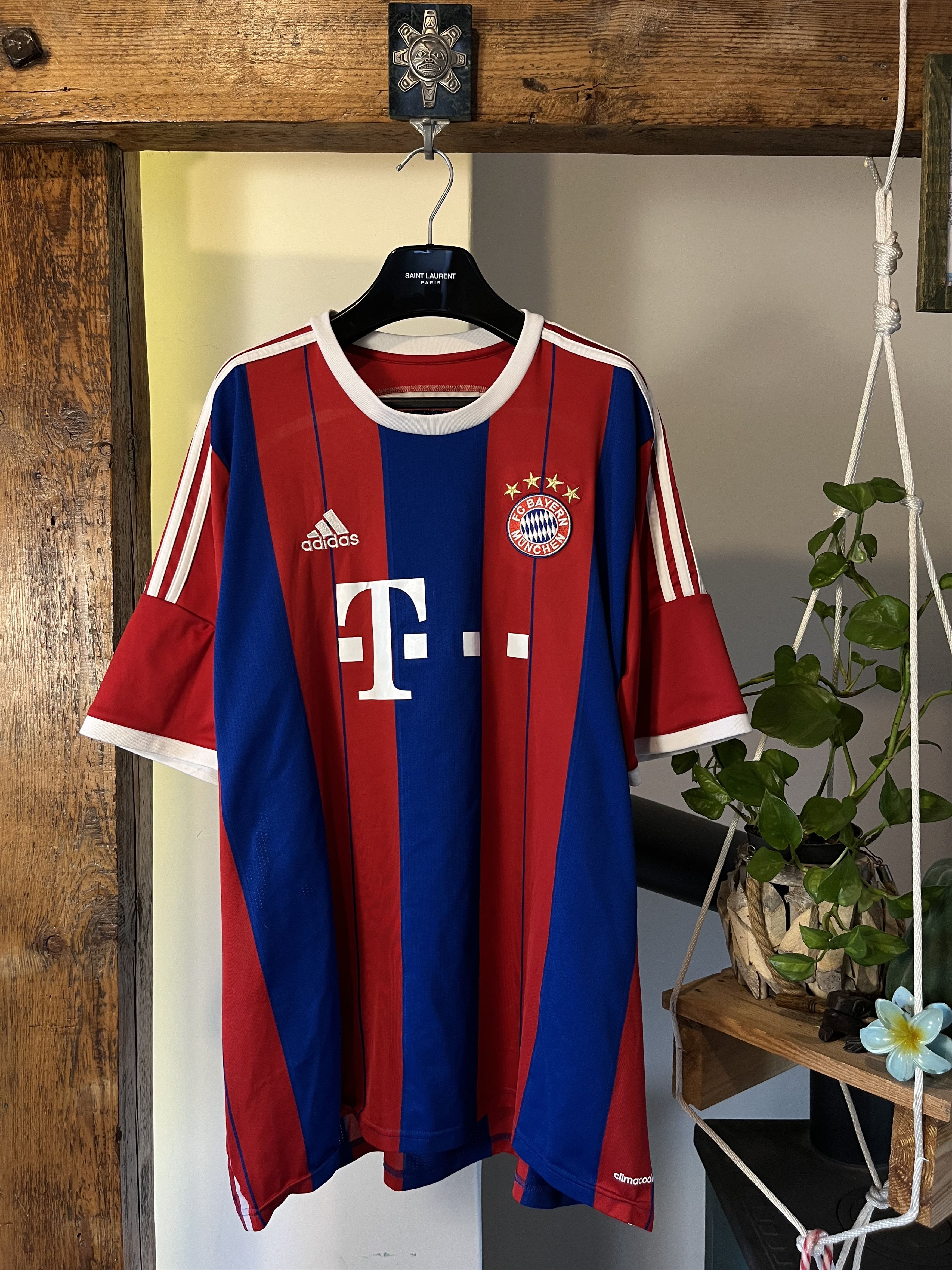 Adidas Adidas Bayern Monachium Lewandowski RL9 2014/15 Size US XXL / EU 58 / 5 - 2 Thumbnail