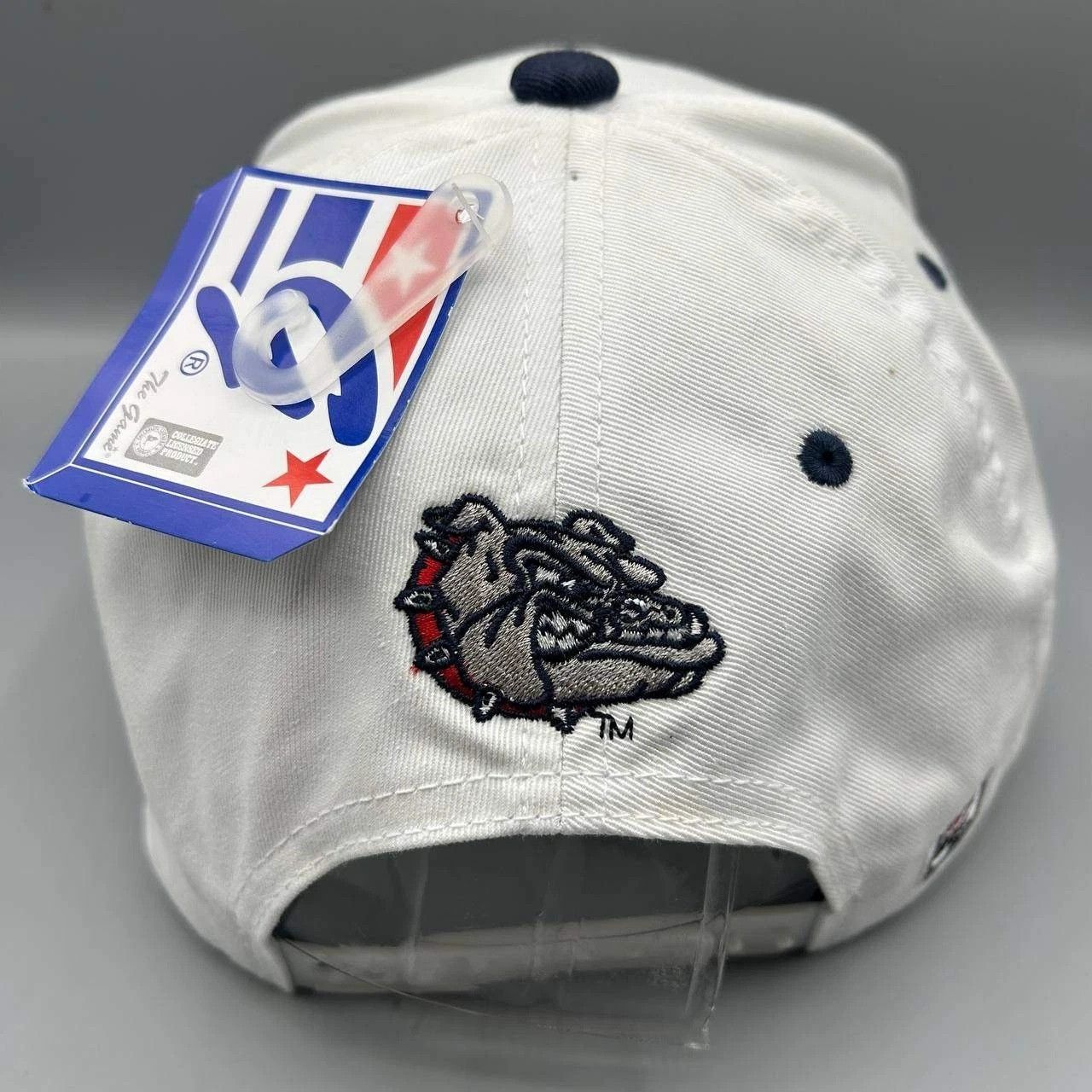 The Game Vintage Gonzaga Bulldogs University Hat Men NCAA Snap Back Size ONE SIZE - 4 Thumbnail