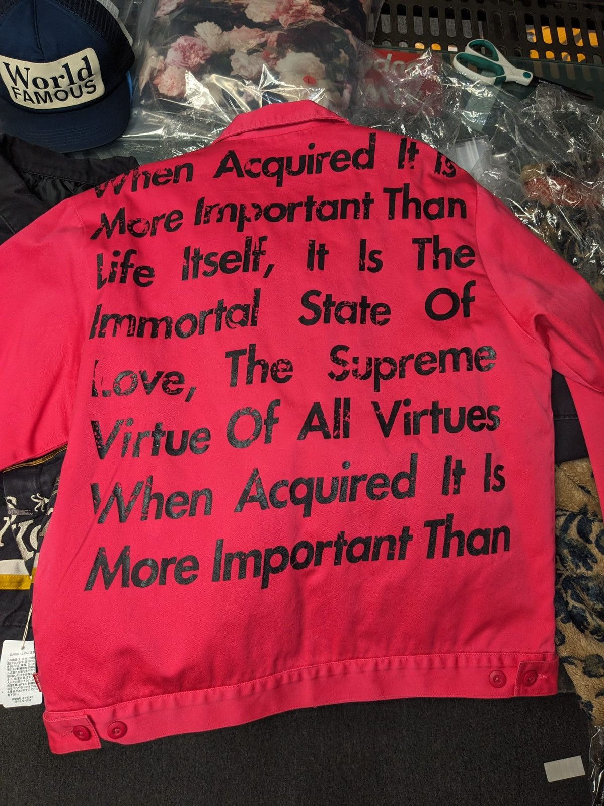 Supreme FW21 SUPREME JUNYA WATANABE COMME DES GARCONS CDG MAN JACKET Size US S / EU 44-46 / 1 - 5 Thumbnail