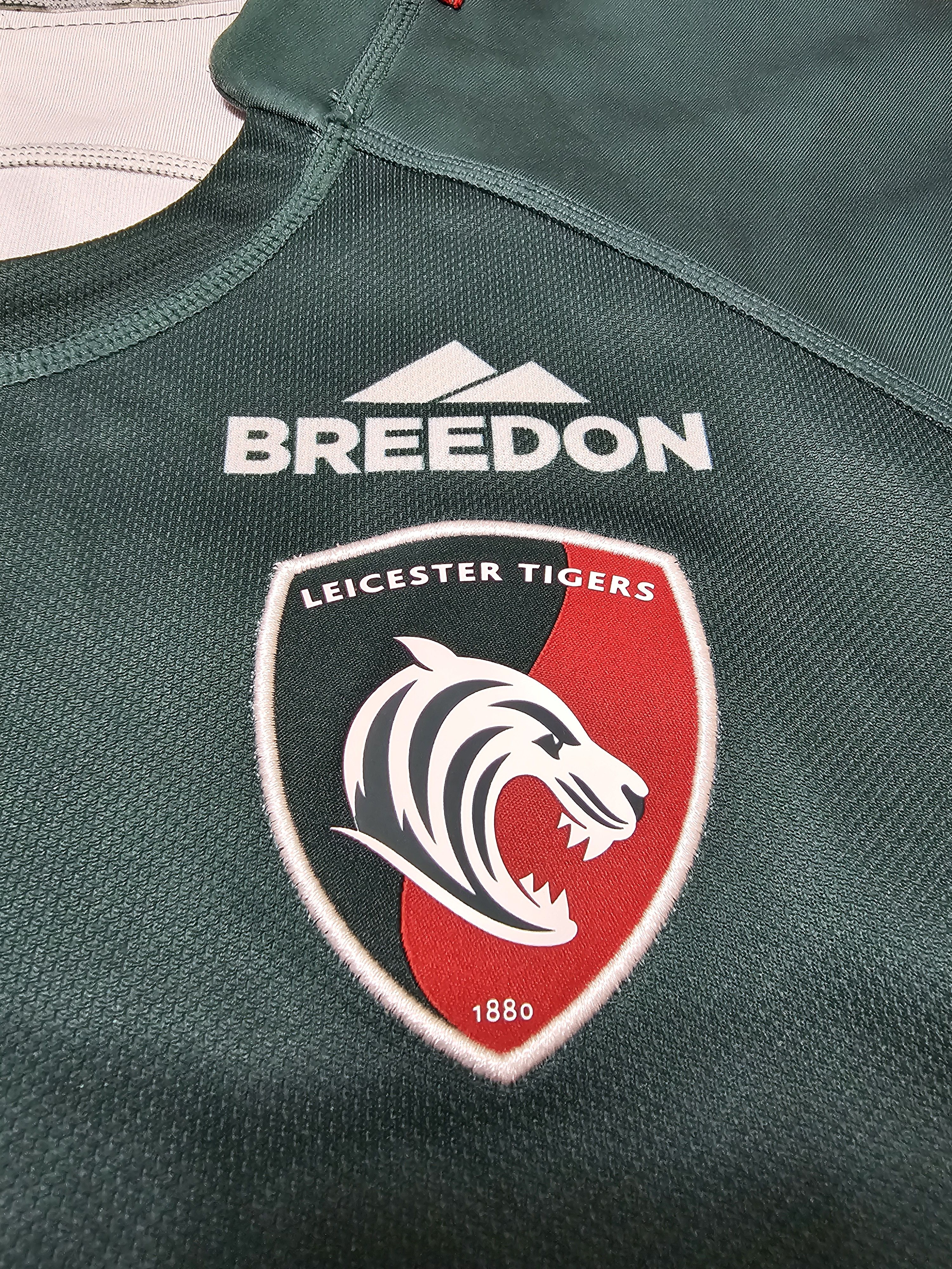 All Sport LEICESTER TIGERS RUGBY JERSEY ENGLAND RUGBY UNION JERSEY 5XL Size US XXL / EU 58 / 5 - 4 Thumbnail