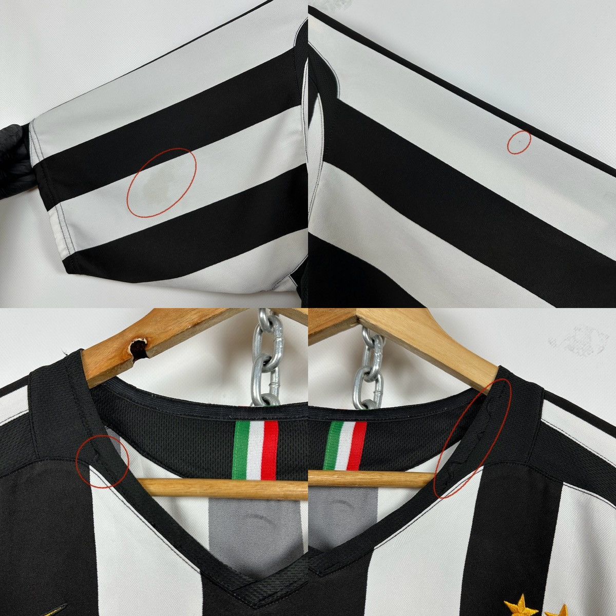 Nike 2005/06 Nike Juventus FC Total 90 Vintage Home Jersey Size US XL / EU 56 / 4 - 23 Thumbnail