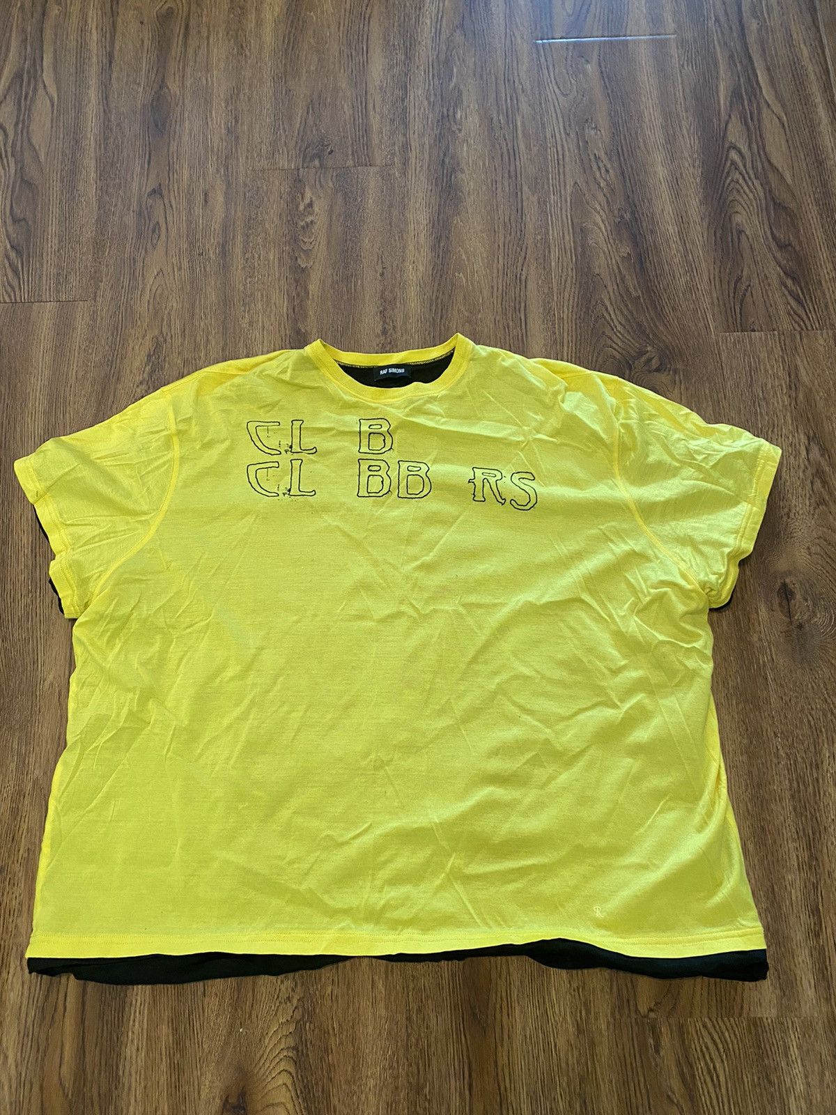 Raf Simons Raf Simon’s SS19 Lined Tee Shirt Size US L / EU 52-54 / 3 - 1 Thumbnail