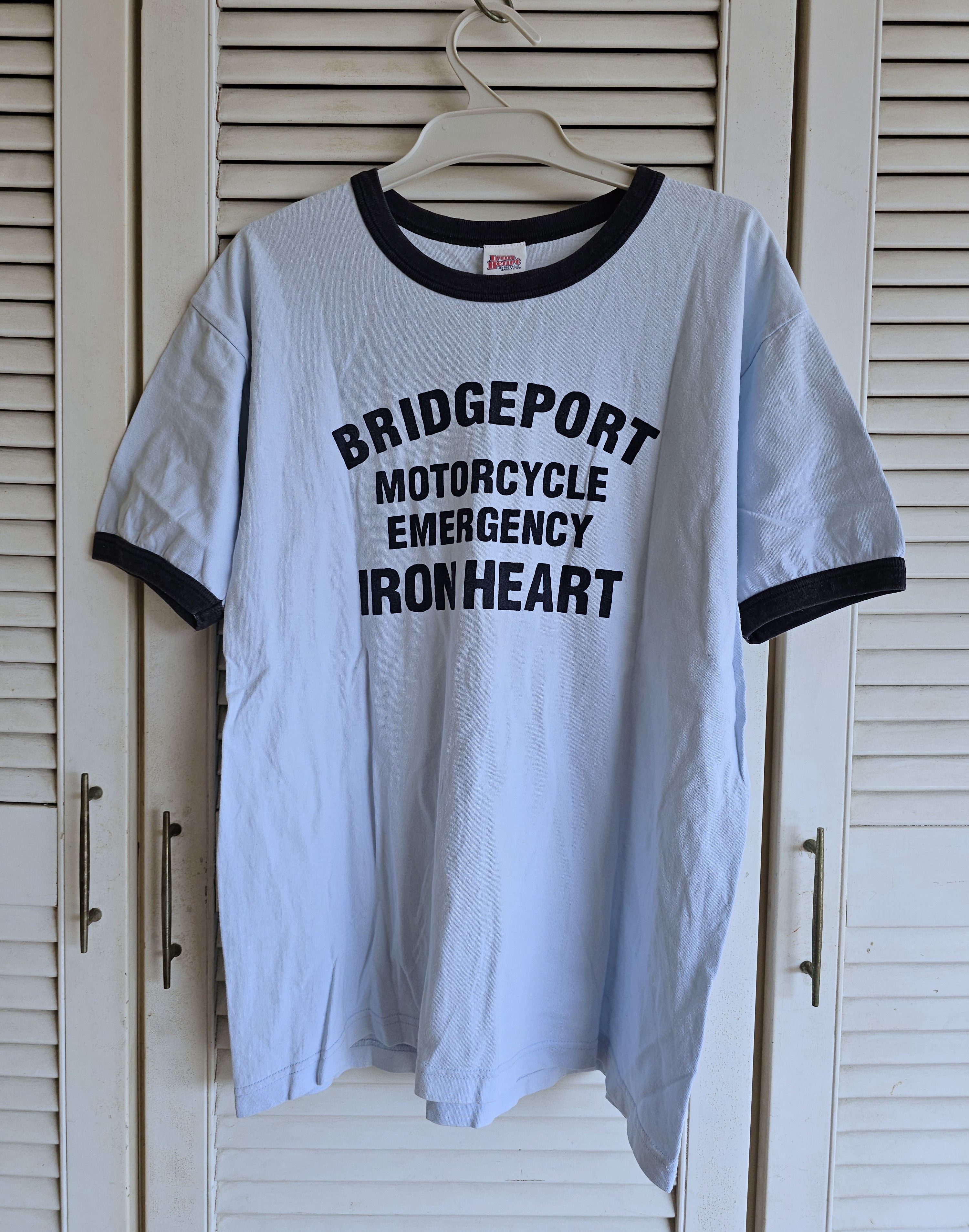 Iron Heart Iron Heart Loopwheel T-Shirt Baby Blue Size US M / EU 48-50 / 2 - 1 Thumbnail