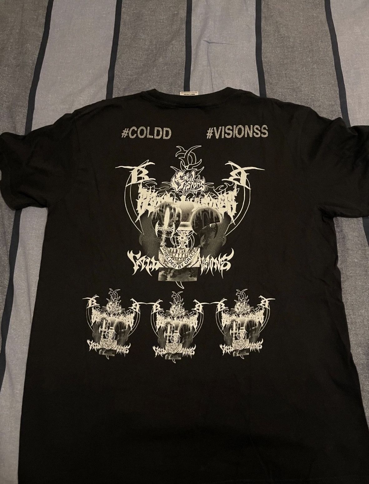 Drain Gang Cold Visions Bladee Tee – Signed by Bladee & Yung Sherman Size US L / EU 52-54 / 3 - 2 Thumbnail