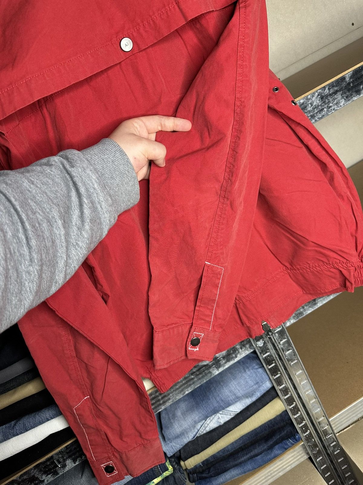 Armani Armani Jeans Military Bomber Jacket Y2K Size US M / EU 48-50 / 2 - 10 Thumbnail