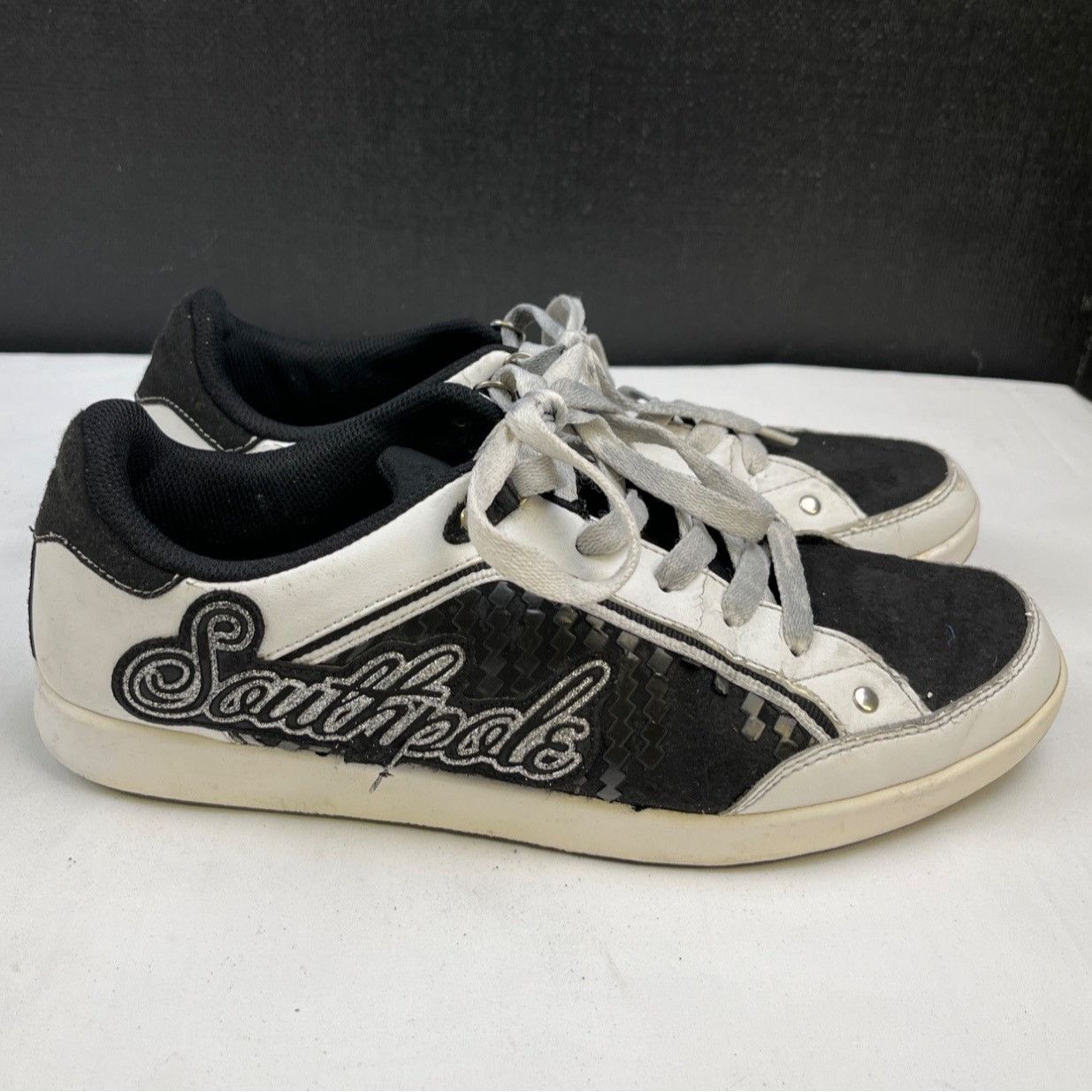 Southpole Southpole Women's Blk/White Shoes/Sneakers Sz 10 SKU 4519 Size US 10 / IT 40 - 4 Thumbnail
