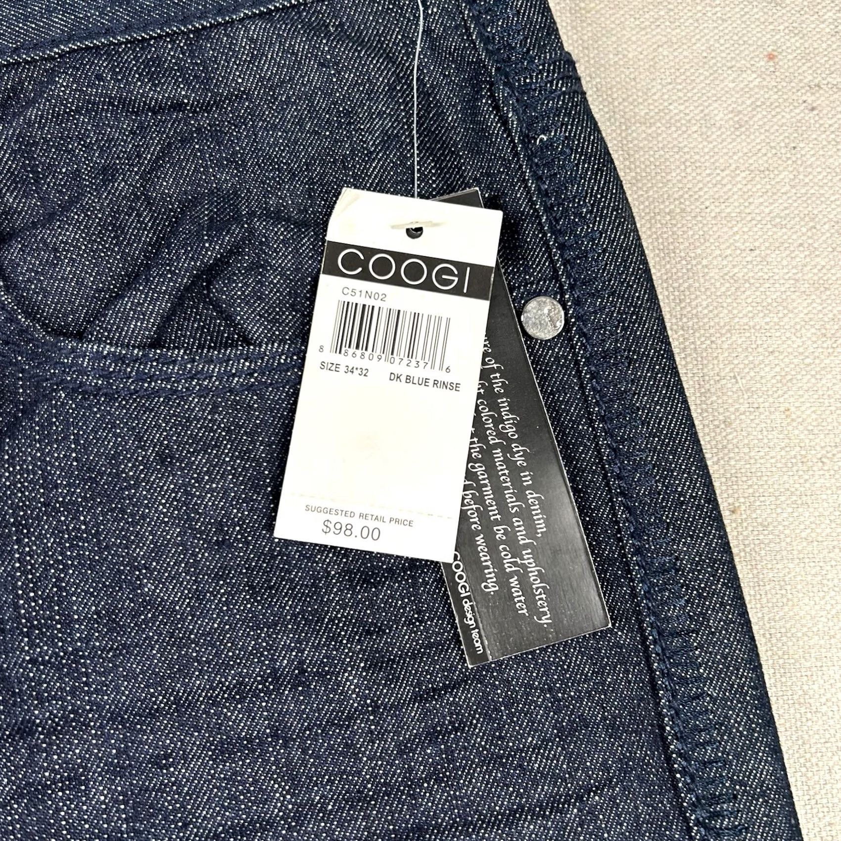 Coogi VINTAGE COOGI Jeans Mens 34x32 Patch Embroidered Australia Logo Denim Y2k Hip Hop Jeans Mens Size US 34 / EU 50 - 4 Thumbnail