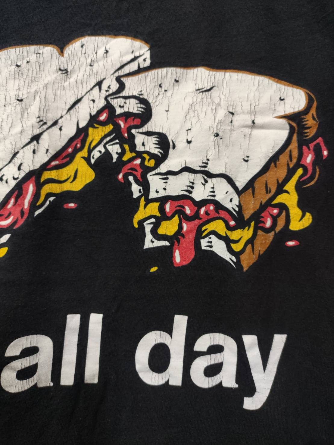Enjoi Vtg 00's Enjoi Skateboard " Pbj All Day " T-Shirt Size US M / EU 48-50 / 2 - 4 Thumbnail