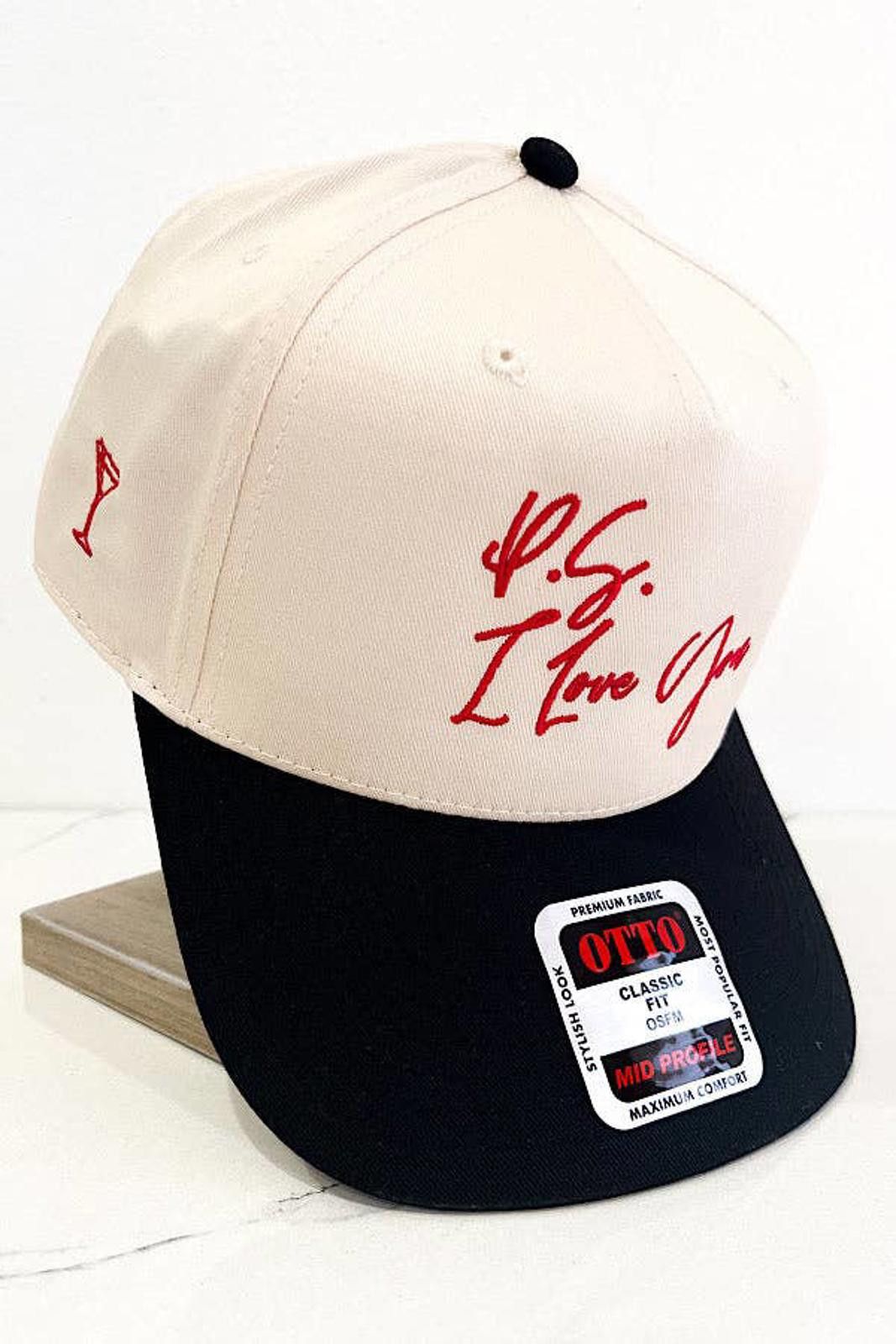 Other P.S. I Love You Embroidered Hat Size ONE SIZE - 2 Thumbnail