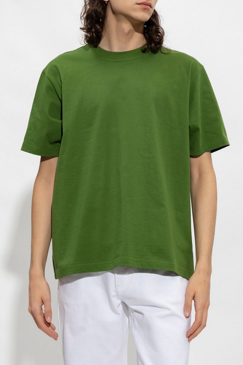 Bottega Veneta BOTTEGA VENETA Sunrise green crewneck cotton t-shirt Medium Size US M / EU 48-50 / 2 - 1 Thumbnail