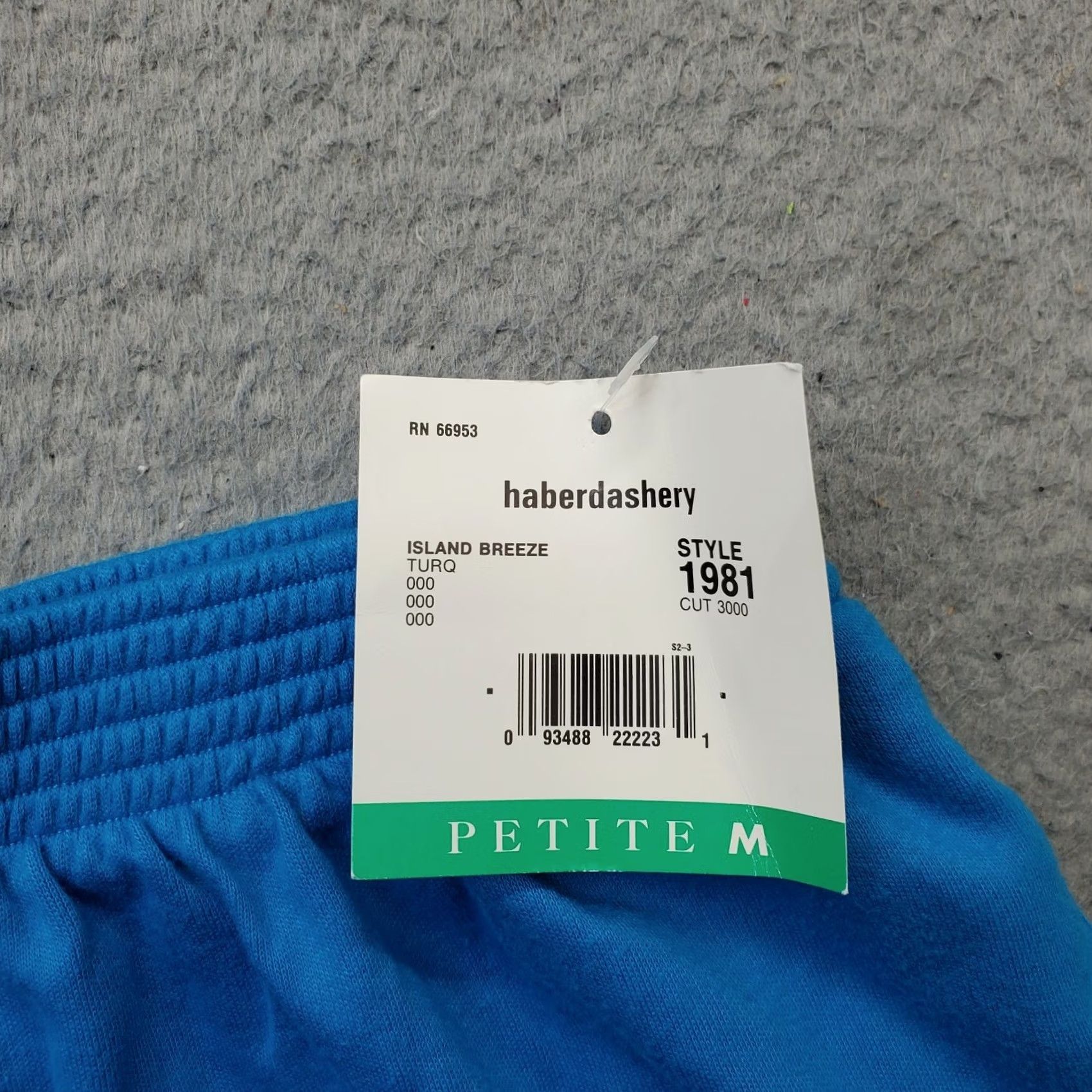 Vintage Leslie Fay Running Shorts Womens PM Blue Athletic Elastic Waist Size 32" / US 10 / IT 46 - 6 Thumbnail
