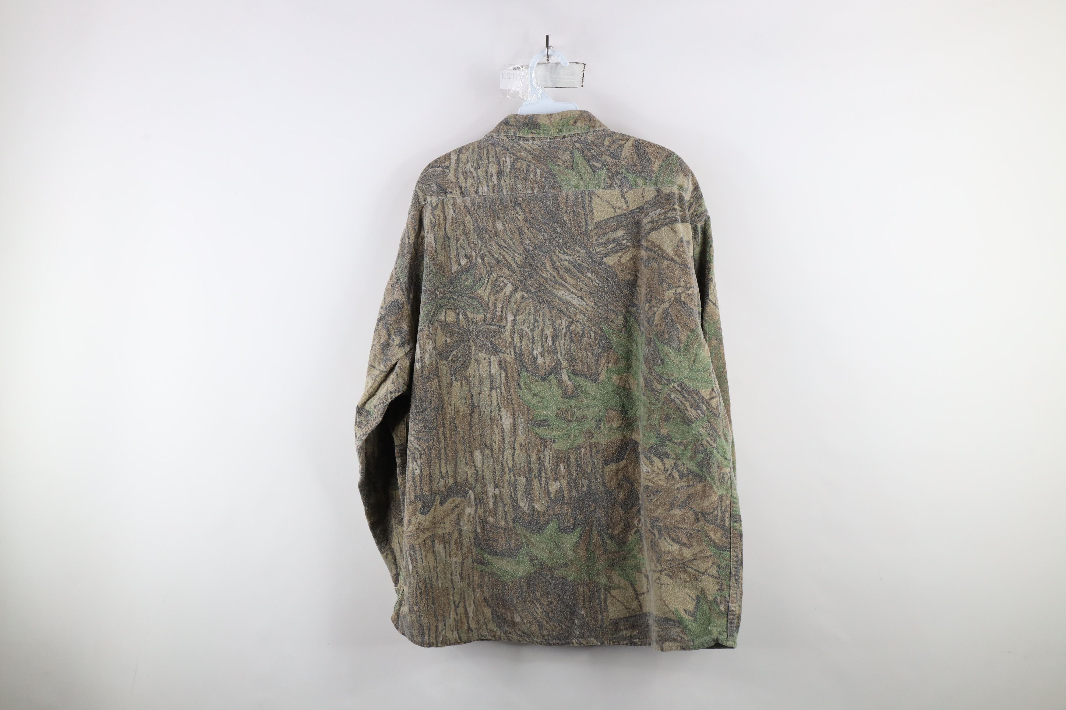 Vintage × Walls Vintage 90s Walls Camouflage Chamois Cloth Button Shirt USA Size US XXL / EU 58 / 5 - 10 Thumbnail