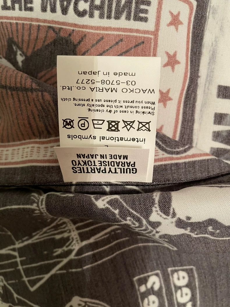 Wacko Maria Wacko maria 【95 New】wackomaria20ss Rage Joint Shirt Size US L / EU 52-54 / 3 - 4 Thumbnail
