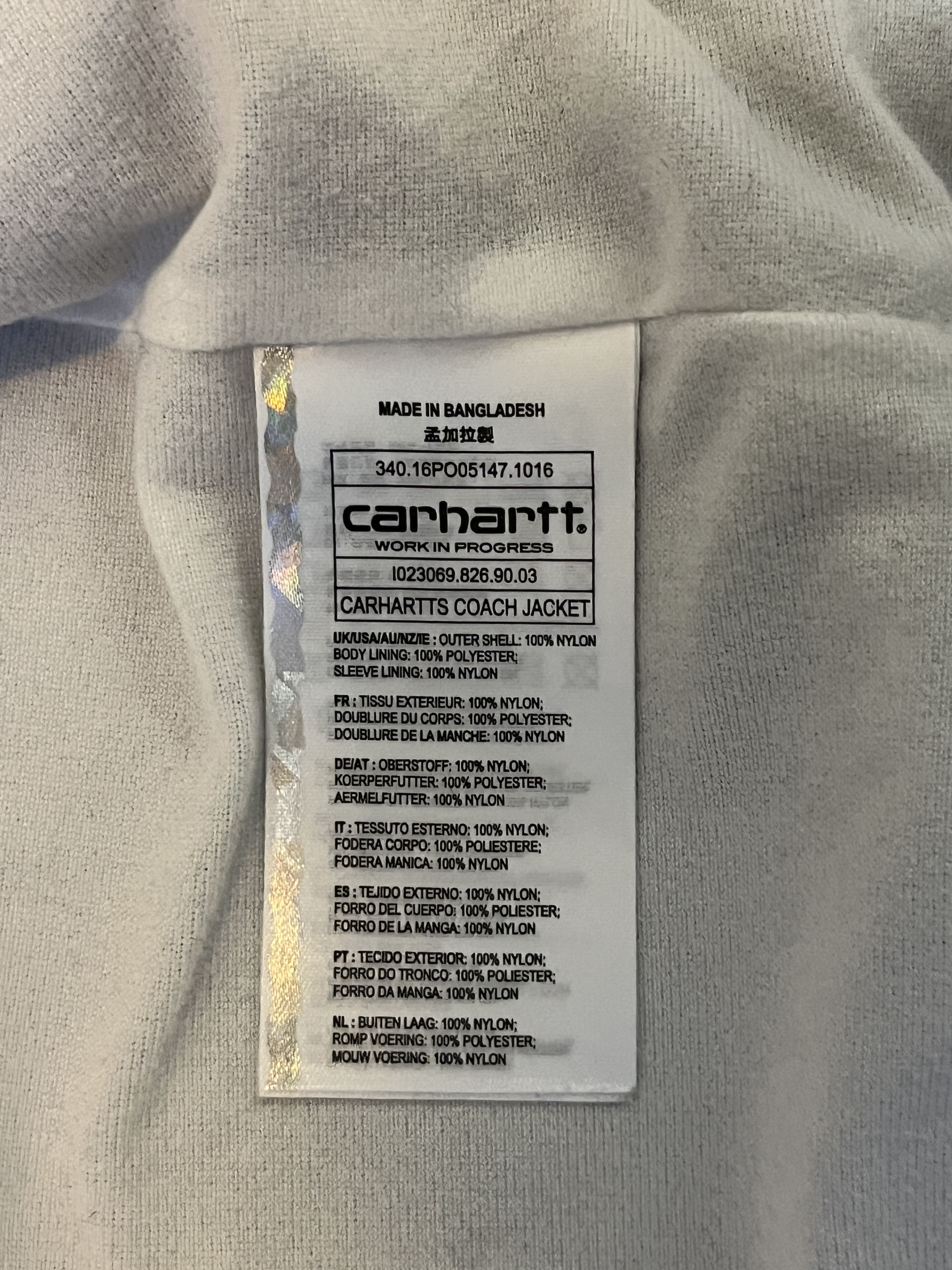 Carhartt Carhartt WIP Coach Jacket M Size US M / EU 48-50 / 2 - 8 Thumbnail