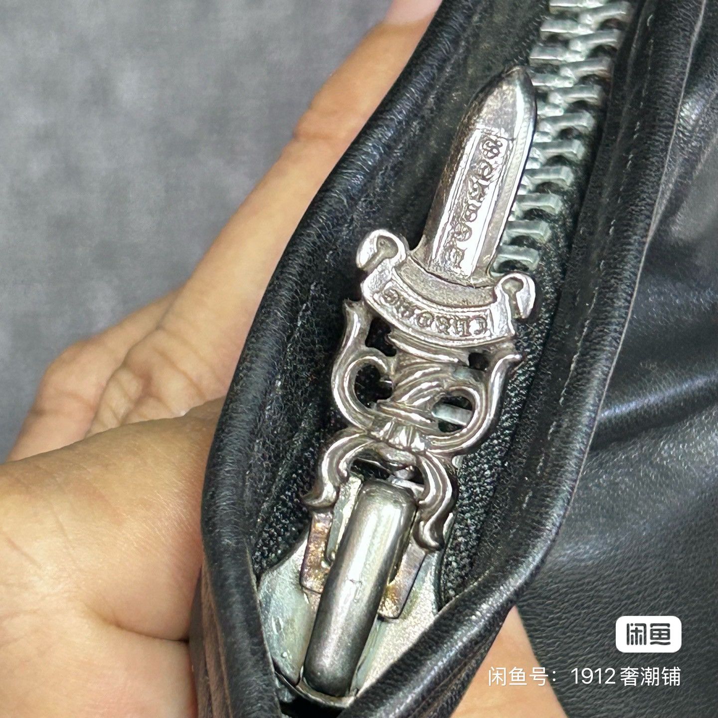 Chrome Hearts Chrome hearts Scout Floral Patchwork Large Sword Zip Lambs Size ONE SIZE - 4 Thumbnail