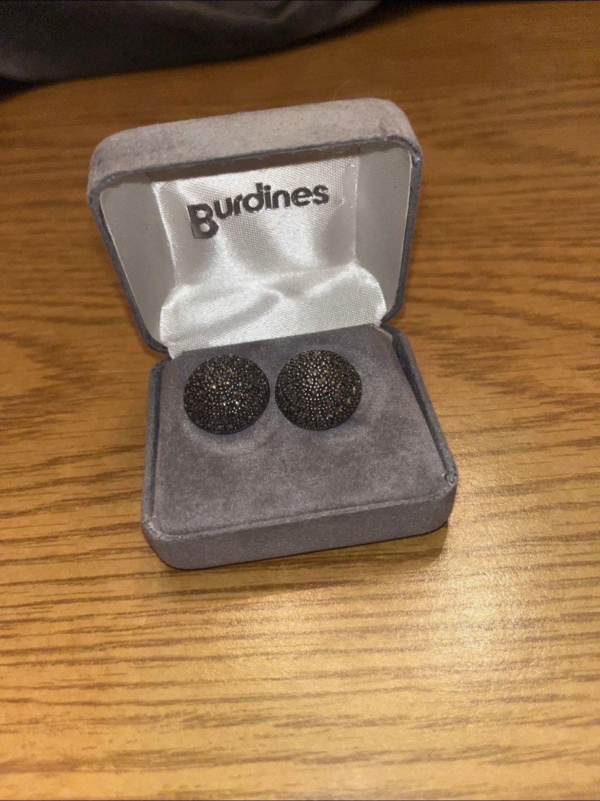 Vintage Women's Marcasite Half Ball Stud Earrings Size ONE SIZE - 1 Thumbnail