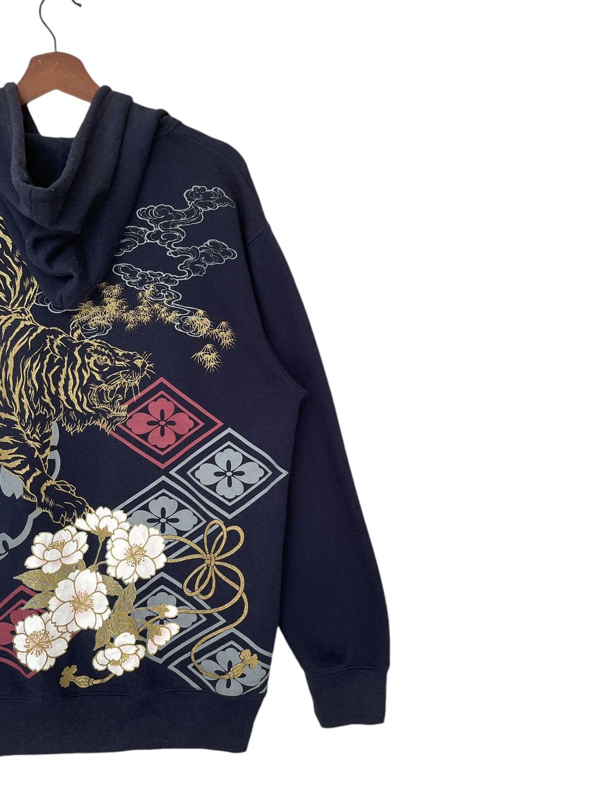 Japanese Brand × Vintage Vintage Japanese Brand Sukajan Hoodies 2000s Size US XL / EU 56 / 4 - 8 Thumbnail