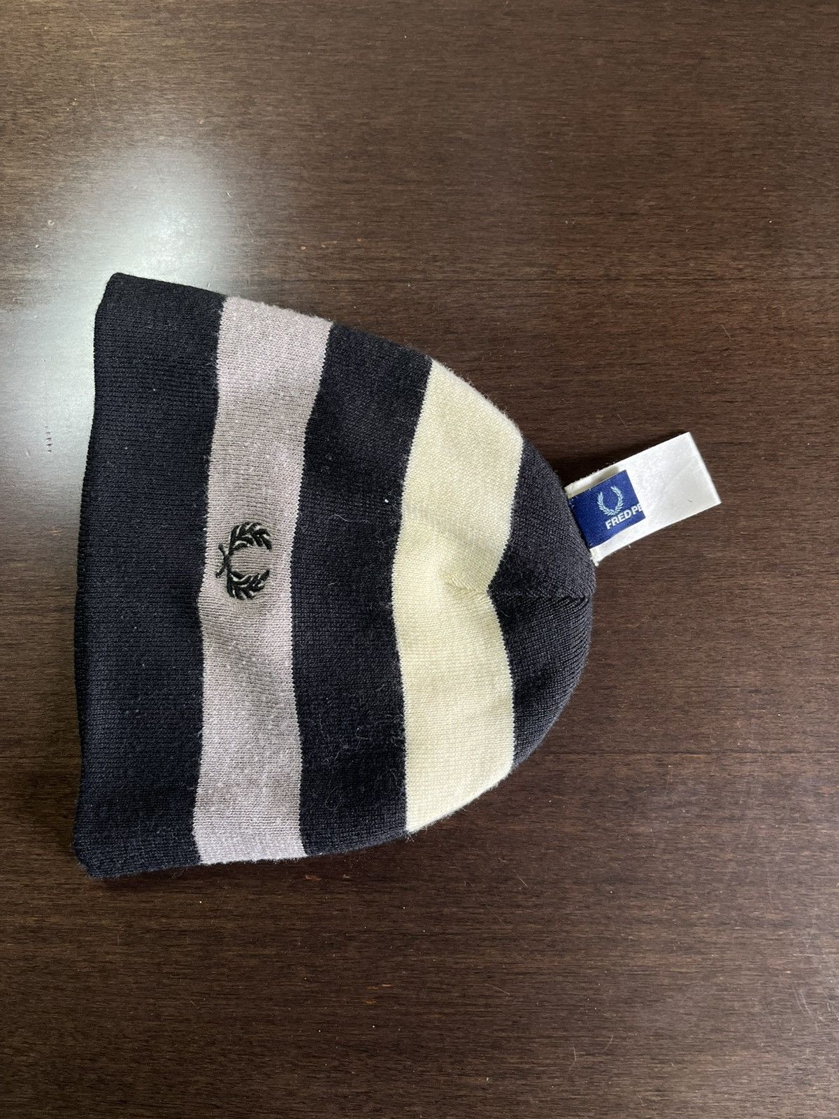 Fred Perry Fred Perry Vintage Hat Men’s Beanie Size ONE SIZE - 4 Thumbnail