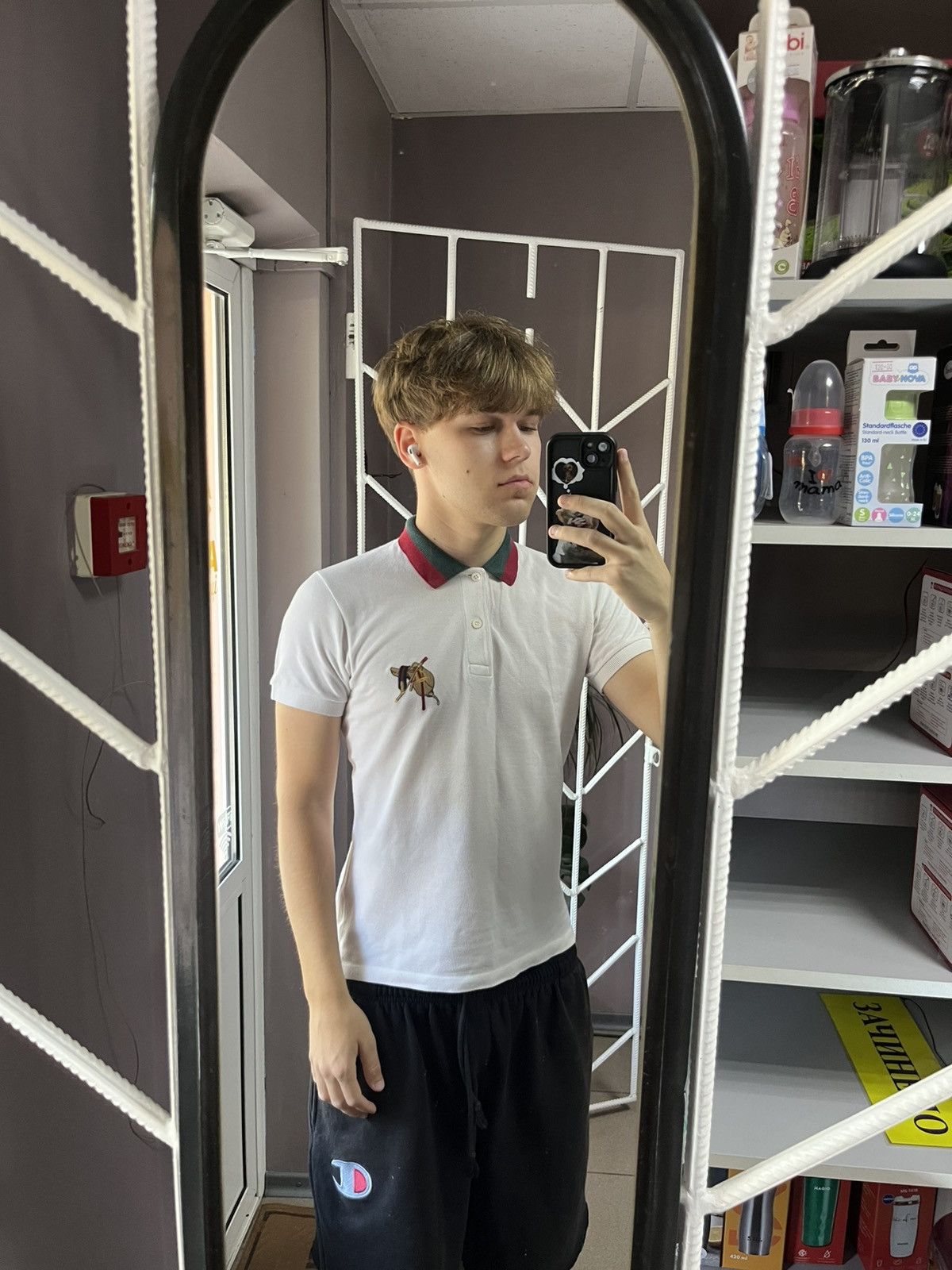 Gucci Vintage Gucci Luxury Polo Size US S / EU 44-46 / 1 - 2 Thumbnail