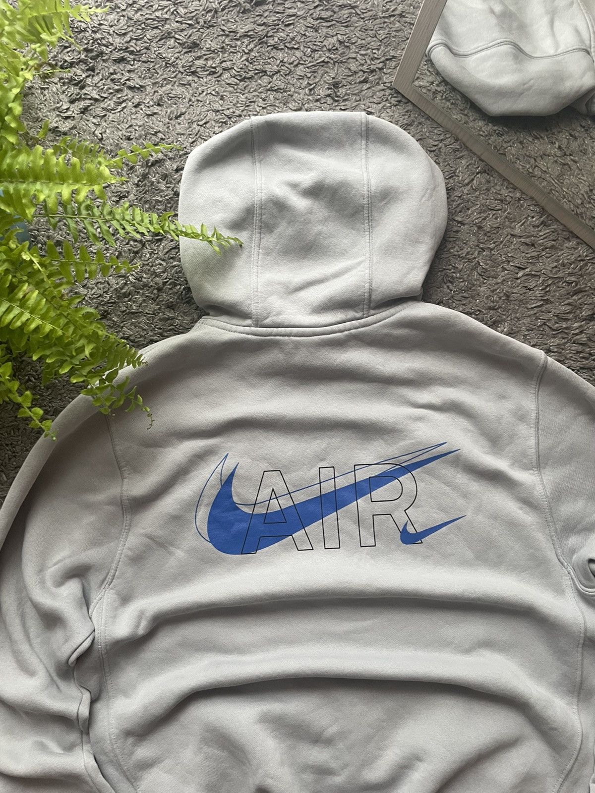 Nike × Vintage Nike Hoodie Streetwear Vintage Big Logo Swoosh Size US S / EU 44-46 / 1 - 6 Thumbnail