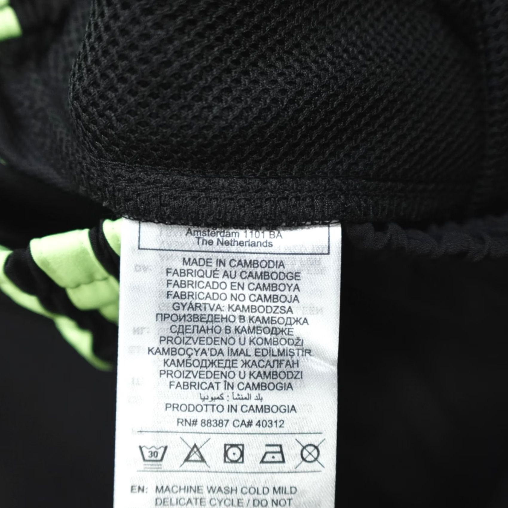 Adidas adidas Originals adiColor Woven Drill Track Pants Men’s M JW5911 Black Pants Regular Men’s M Black Athletic Sports Wear Size US 31 - 3 Thumbnail