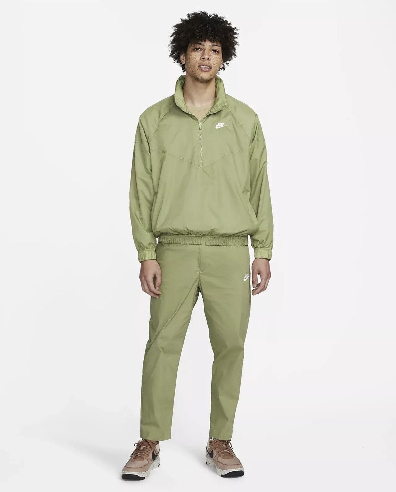 Nike Nike Sportswear Windrunner Ulined Woven Anorak Jacket Green Size US L / EU 52-54 / 3 - 6 Thumbnail