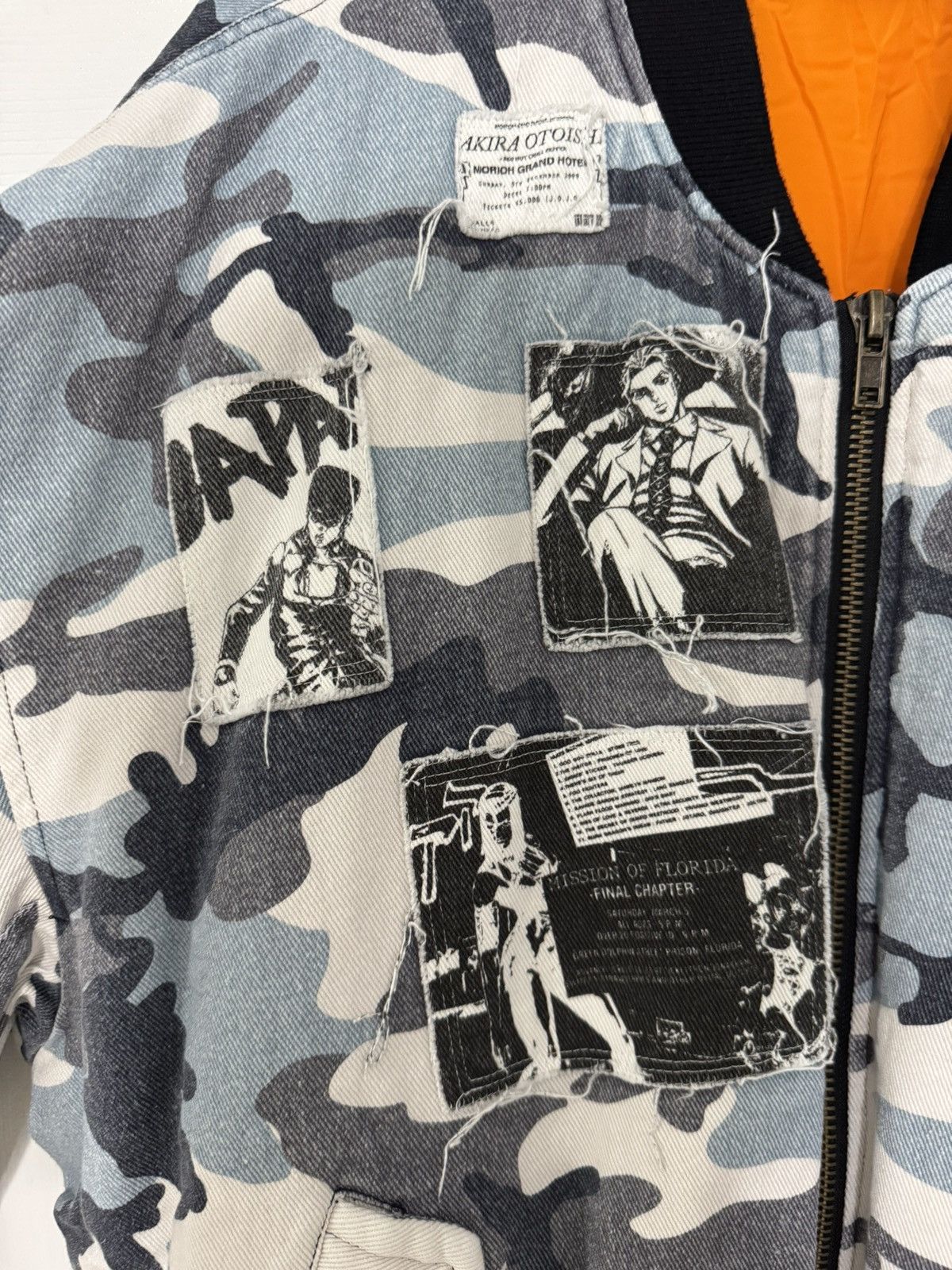 Rough Simmons Rough Simmons Ora! Ora! Ora! Arctic Camo Bomber Size US XL / EU 56 / 4 - 3 Thumbnail