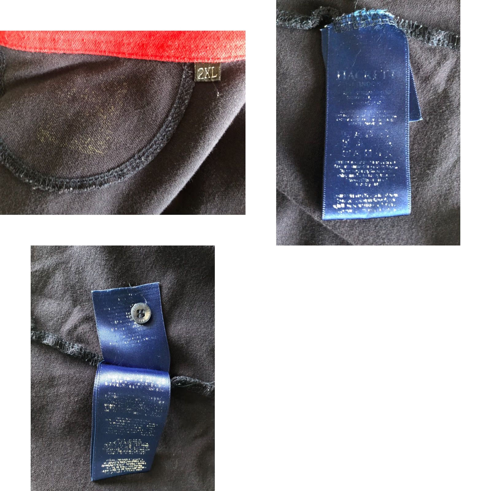 Hackett Hackett Aston Martin Racing Polo Size 2XL Dark Blue Cotton Men's Size US XXL / EU 58 / 5 - 9 Thumbnail